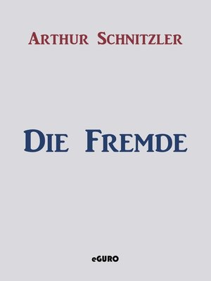 cover image of Die Fremde